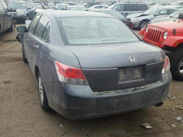 1HGCP2F30CA231924 - 2012 HONDA ACCORD LX GRAY photo 3