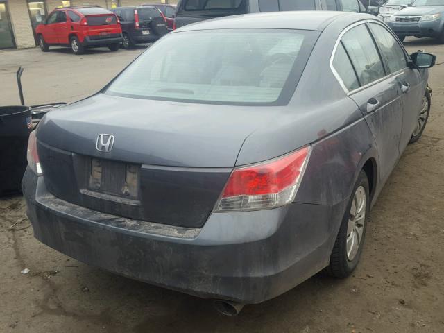 1HGCP2F30CA231924 - 2012 HONDA ACCORD LX GRAY photo 4