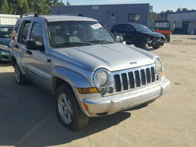 1J4GL58K66W231252 - 2006 JEEP LIBERTY LI SILVER photo 1