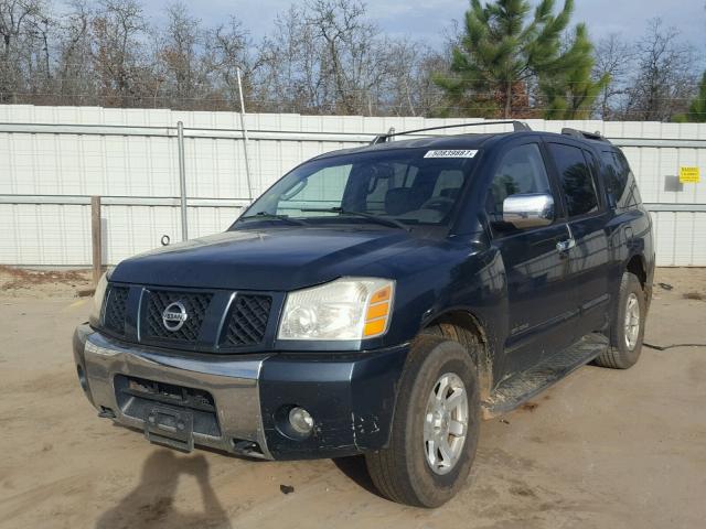 5N1AA08B94N718738 - 2004 NISSAN ARMADA SE GREEN photo 2