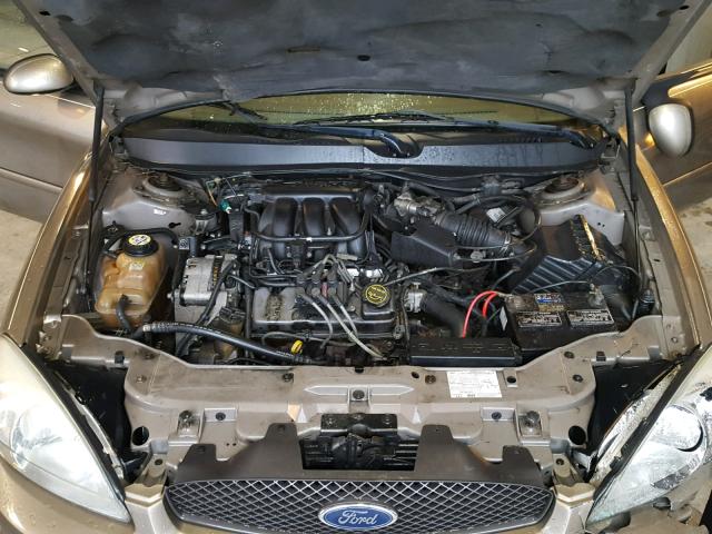 1FAFP56UX6A177421 - 2006 FORD TAURUS SEL TAN photo 7