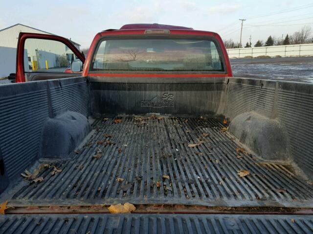 1B7HC16Y6VJ537809 - 1997 DODGE RAM 1500 RED photo 6