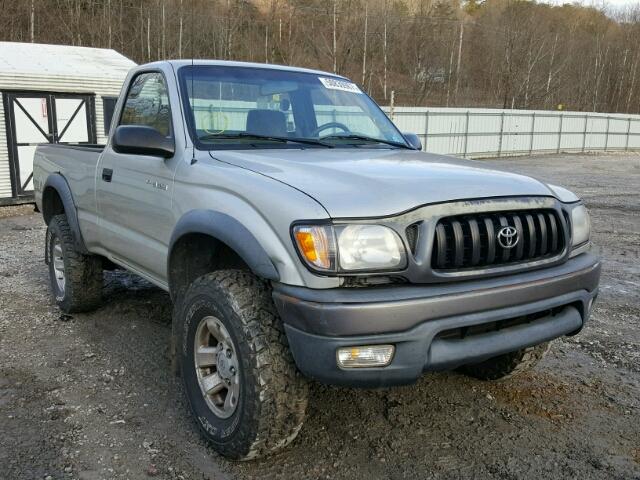 5TEPM62N41Z731577 - 2001 TOYOTA TACOMA SILVER photo 1