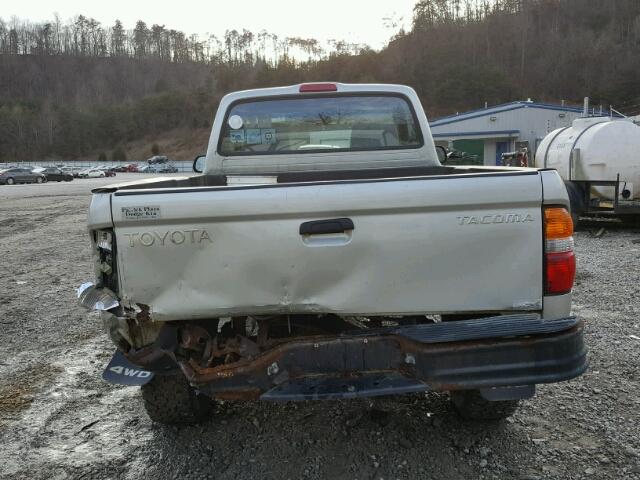 5TEPM62N41Z731577 - 2001 TOYOTA TACOMA SILVER photo 6