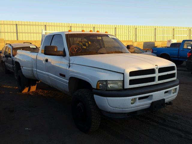 1B7MF3362WJ238775 - 1998 DODGE RAM 3500 WHITE photo 1