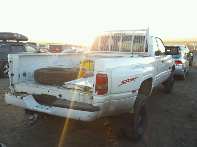 1B7MF3362WJ238775 - 1998 DODGE RAM 3500 WHITE photo 4