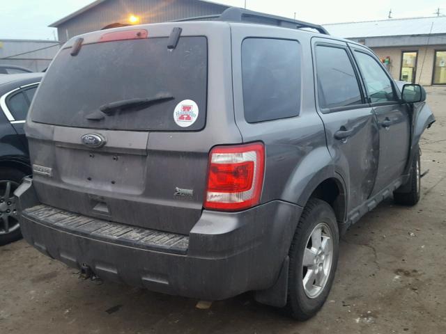 1FMCU9DG7CKA39556 - 2012 FORD ESCAPE XLT GRAY photo 4