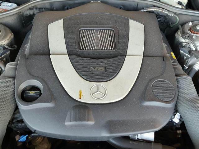 WDDEJ71X48A011201 - 2008 MERCEDES-BENZ CL 550 SILVER photo 7