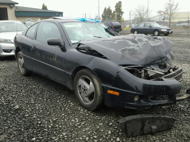 1G2JB12FX47114319 - 2004 PONTIAC SUNFIRE BLACK photo 1