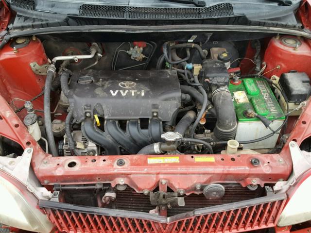 JTDBT123110156692 - 2001 TOYOTA ECHO RED photo 7