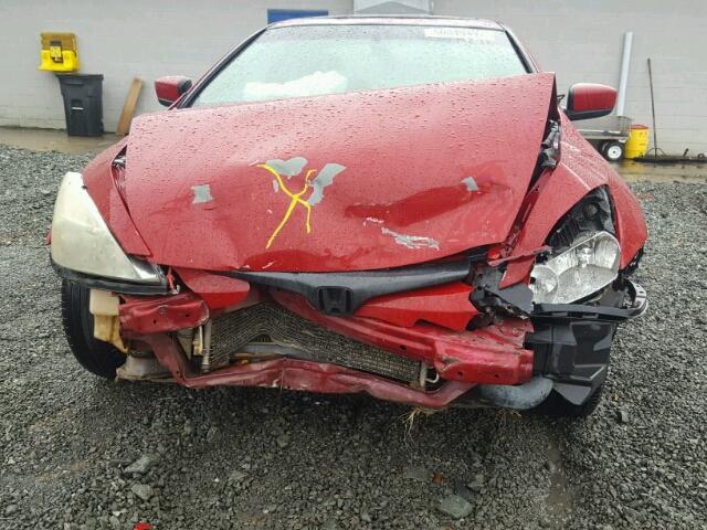 1HGCM726X3A002320 - 2003 HONDA ACCORD EX RED photo 9