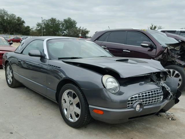 1FAHP60AX3Y114450 - 2003 FORD THUNDERBIR GRAY photo 1