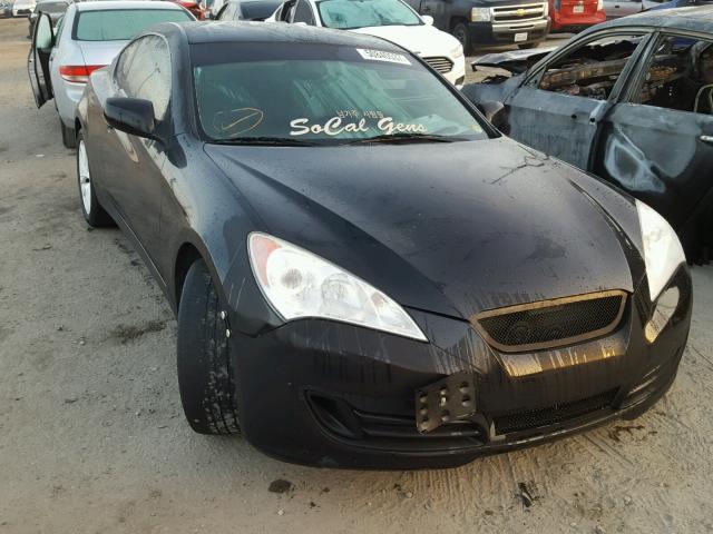 KMHHT6KD4BU054695 - 2011 HYUNDAI GENESIS CO BLACK photo 1