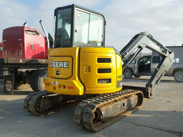 1FF050GXKGH285196 - 2017 JOHN DEERE TRACKHOE YELLOW photo 4