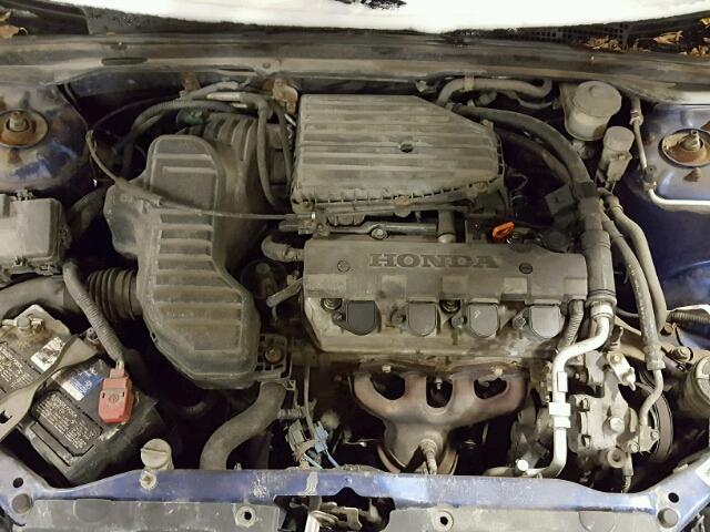 1HGEM21294L812361 - 2004 HONDA CIVIC DX BLUE photo 7