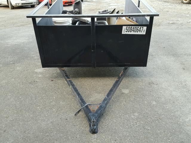 59KBU0810H1000311 - 2017 UTILITY TRAILER BLACK photo 2