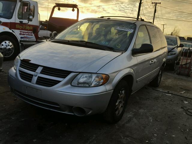 2D4GP44L06R886618 - 2006 DODGE GRAND CARA GRAY photo 2