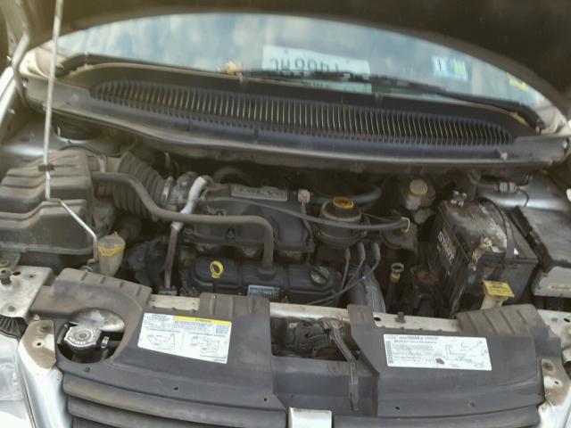 2D4GP44L06R886618 - 2006 DODGE GRAND CARA GRAY photo 7