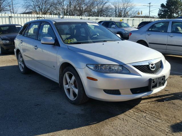 1YVHP82D355M69357 - 2005 MAZDA 6 S SILVER photo 1