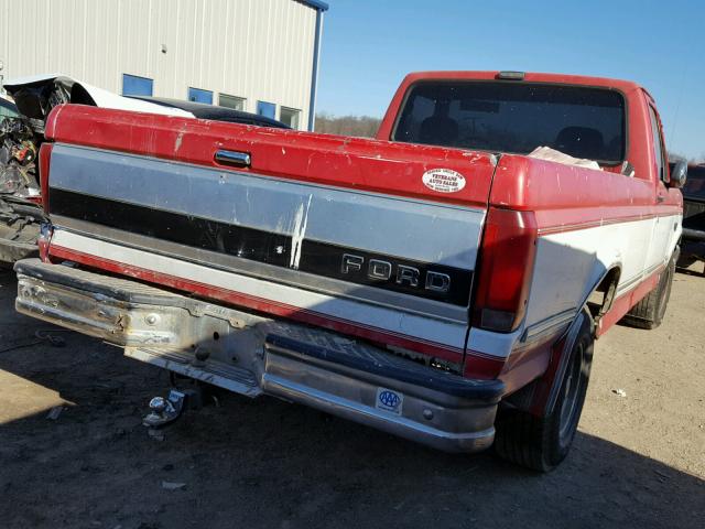 1FTEF15N3PLA61639 - 1993 FORD F150 TWO TONE photo 4