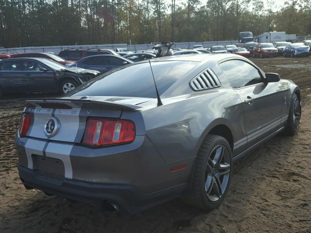 1ZVBP8JS5A5157270 - 2010 FORD MUSTANG SH GRAY photo 4