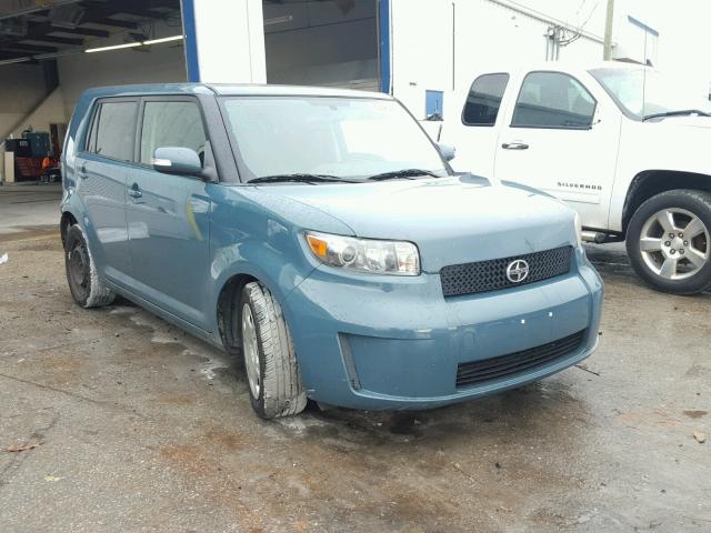 JTLKE50E781039634 - 2008 SCION XB BLUE photo 1