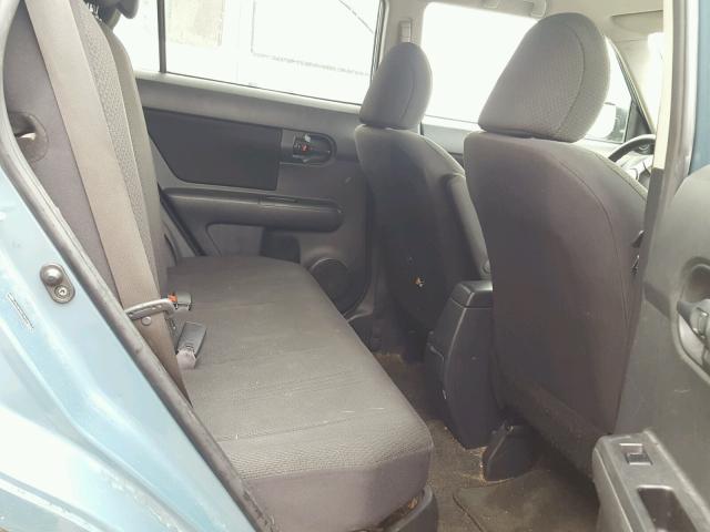 JTLKE50E781039634 - 2008 SCION XB BLUE photo 6