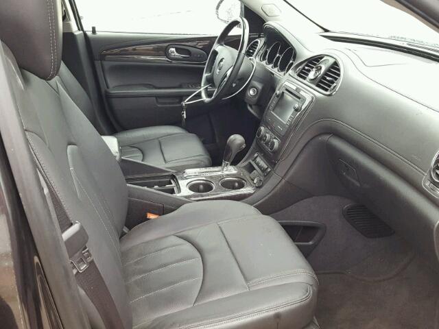 5GAKRBKD5HJ153023 - 2017 BUICK ENCLAVE CHARCOAL photo 5