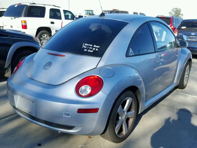 3VWSG31C76M408030 - 2006 VOLKSWAGEN NEW BEETLE SILVER photo 4