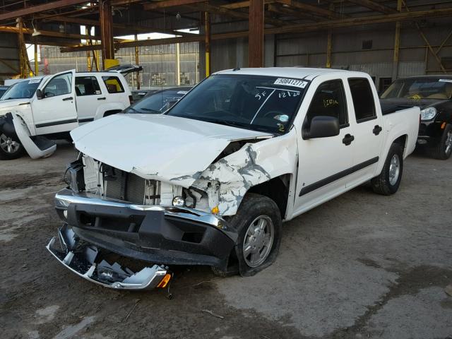 1GCCS33E988213784 - 2008 CHEVROLET COLORADO L WHITE photo 2