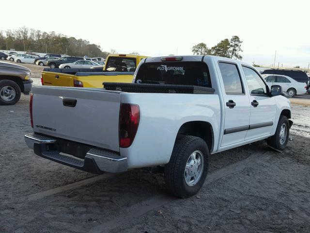 1GCCS33E988213784 - 2008 CHEVROLET COLORADO L WHITE photo 4