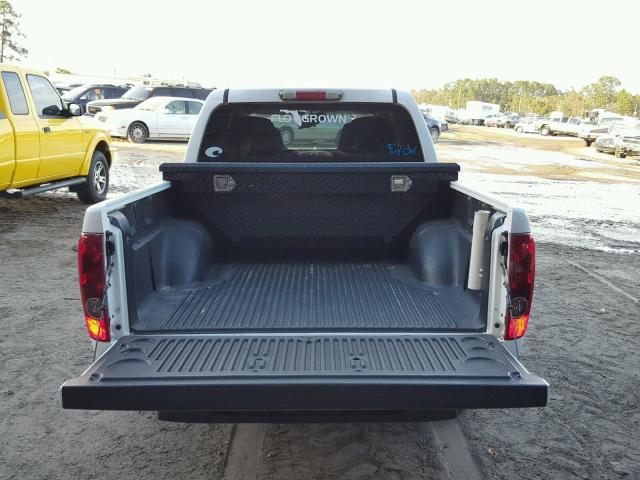 1GCCS33E988213784 - 2008 CHEVROLET COLORADO L WHITE photo 9