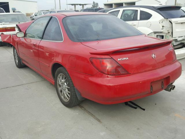 19UYA225XXL012526 - 1999 ACURA 3.0CL Қызыл фото 3