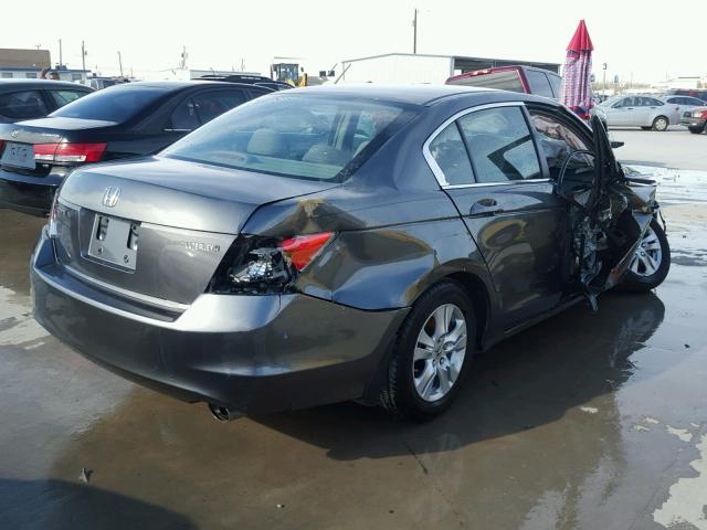 1HGCP26469A031759 - 2009 HONDA ACCORD LXP CHARCOAL photo 4