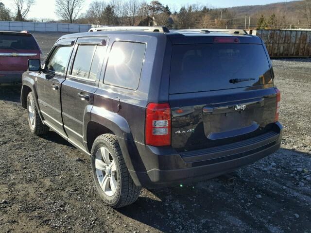 1J4NF1GB5BD149642 - 2011 JEEP PATRIOT SP BLUE photo 3