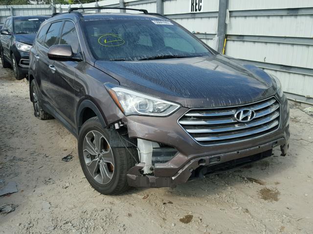 KM8SM4HF3EU063019 - 2014 HYUNDAI SANTA FE G GRAY photo 1