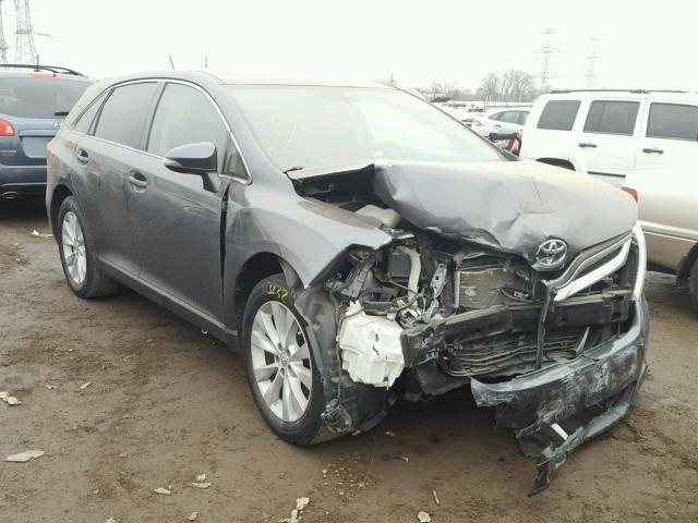 4T3ZA3BBXDU072927 - 2013 TOYOTA VENZA LE GRAY photo 1