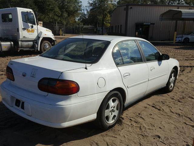 1G1ND52F25M241267 - 2005 CHEVROLET CLASSIC WHITE photo 4