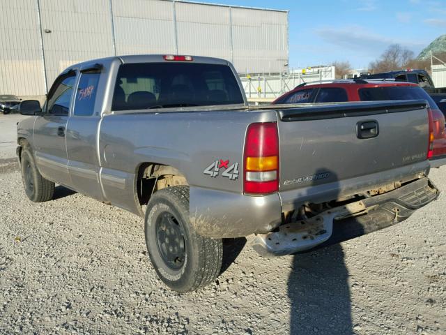 1GCEK19T4XE251605 - 1999 CHEVROLET SILVERADO BEIGE photo 3