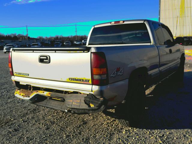 1GCEK19T4XE251605 - 1999 CHEVROLET SILVERADO BEIGE photo 4