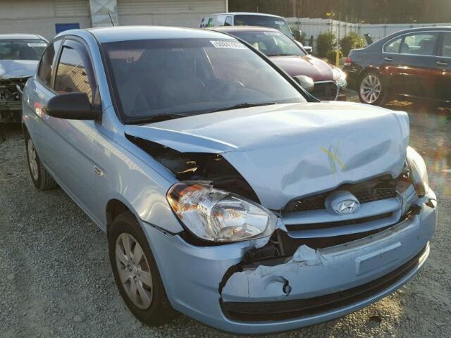 KMHCM36C98U066776 - 2008 HYUNDAI ACCENT GS BLUE photo 1