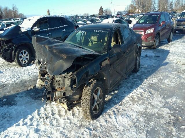 2G2WP552061225825 - 2006 PONTIAC GRAND PRIX BLACK photo 2