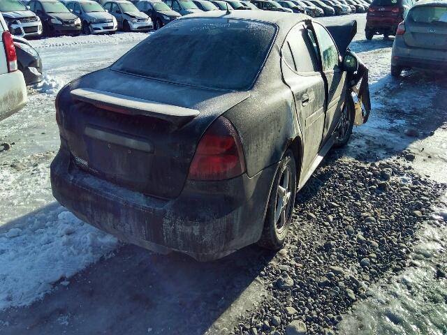 2G2WP552061225825 - 2006 PONTIAC GRAND PRIX BLACK photo 4