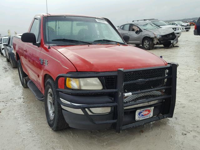 1FTRF17W3YNA25771 - 2000 FORD F150 RED photo 1