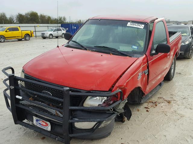 1FTRF17W3YNA25771 - 2000 FORD F150 RED photo 2