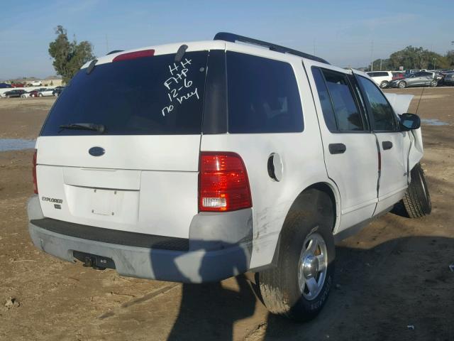 1FMZU62E12UA35936 - 2002 FORD EXPLORER X WHITE photo 4