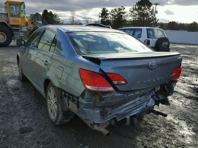 4T1BK36BX7U177361 - 2007 TOYOTA AVALON XL BLUE photo 3