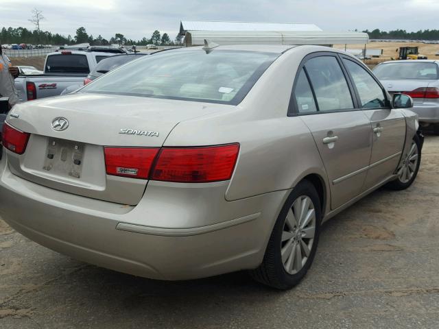 5NPET4ACXAH656689 - 2010 HYUNDAI SONATA GLS GOLD photo 4