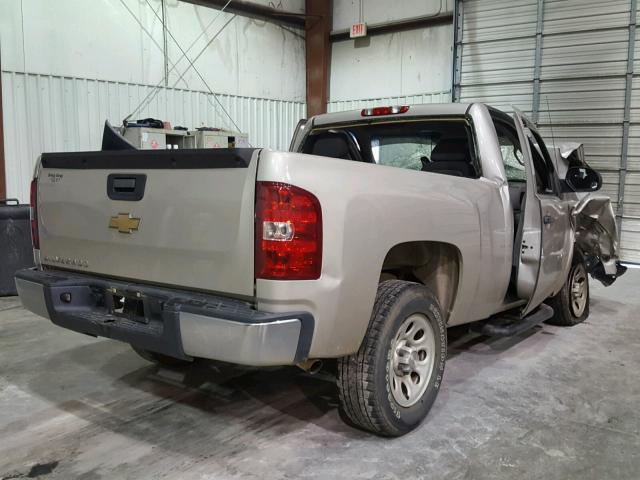 1GCEC14X48Z327759 - 2008 CHEVROLET SILVERADO SILVER photo 4