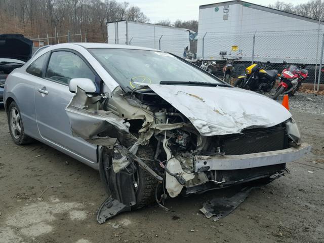 2HGFG11606H569614 - 2006 HONDA CIVIC LX SILVER photo 1